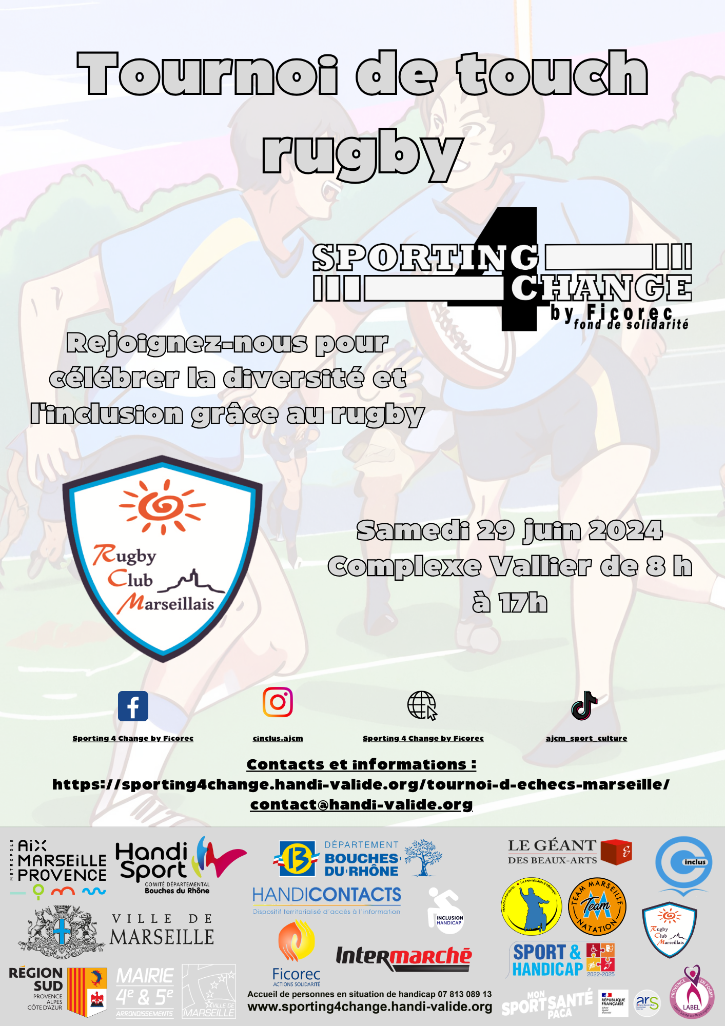 Tournoi de Touch Rugby au Sporting4Change 2024 | Sporting 4 Change by ...